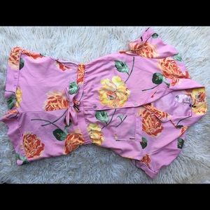 Victoria Secret floral romper